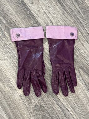 Coach | Accessories | Vintage Coach Cashmere Lined Leather Gloves